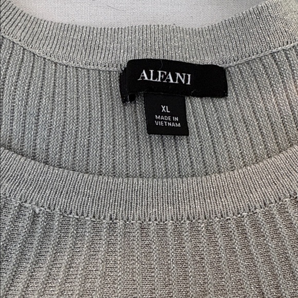 Alfani shimmer a& shine top size XL - Picture 3 of 3